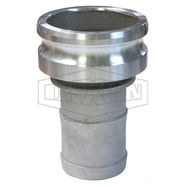 Type E Cam and Groove Reducing Coupler, 4 x 3 in Nominal, Male Adapter x Hose Shank End Style, Alumi